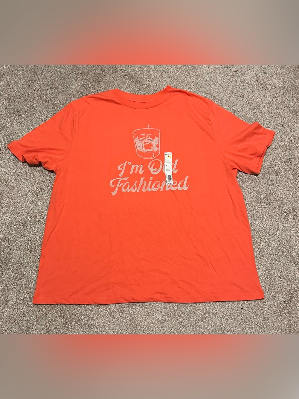 Sonoma Coral 'I'm Old Fashioned' Tee